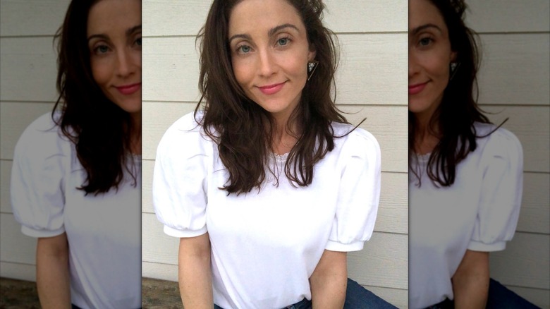 Mary Padian posing for an Instagram selfie