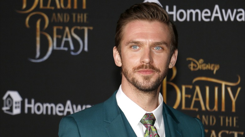 Dan Stevens attending the premiere of "Beauty and the Beast"