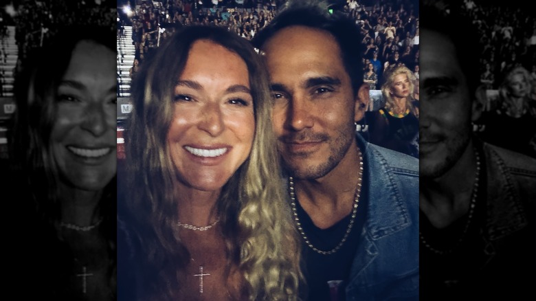 Alexa and Carlos PenaVega smiling