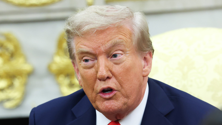 Donald Trump speaking