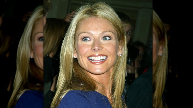 Kelly Ripa smiling broadly