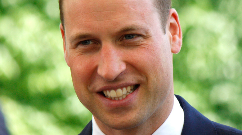 Prince William smiling