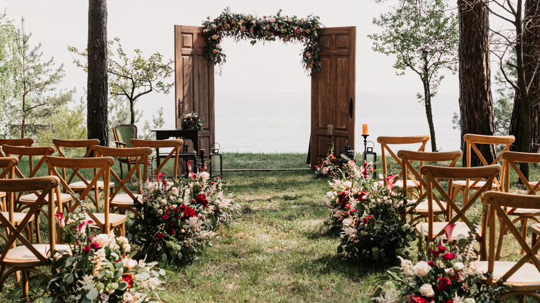 outdoor wedding