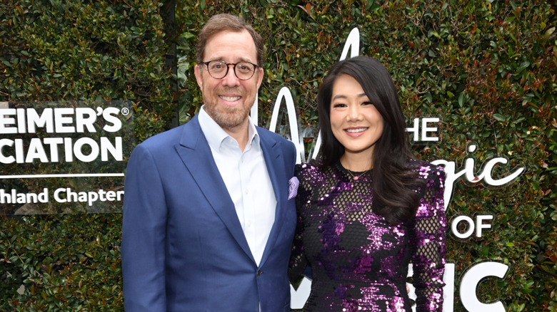 Rob and Crystal Minkoff at a gala