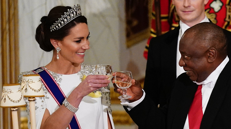 Kate Middleton at banquet