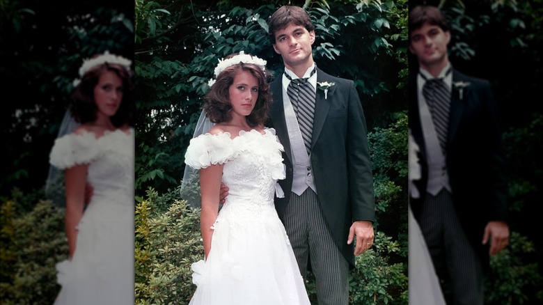 Dr. Oz and Lisa Oz on their wedding day in 1985