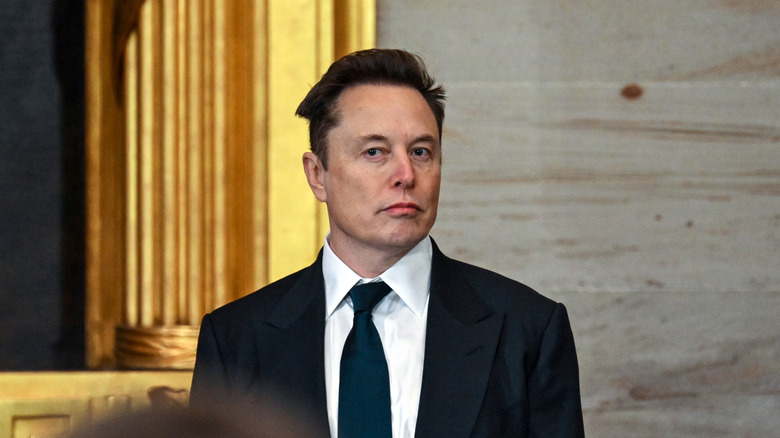 Elon Musk at political event