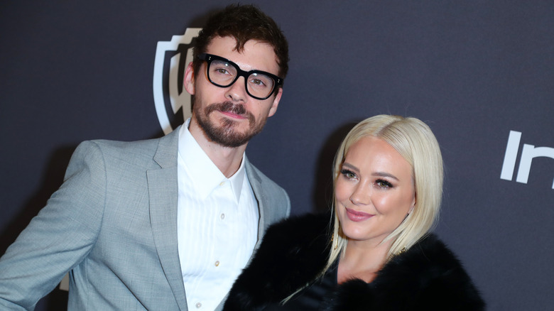 Hilary Duff and Matthew Koma smiling