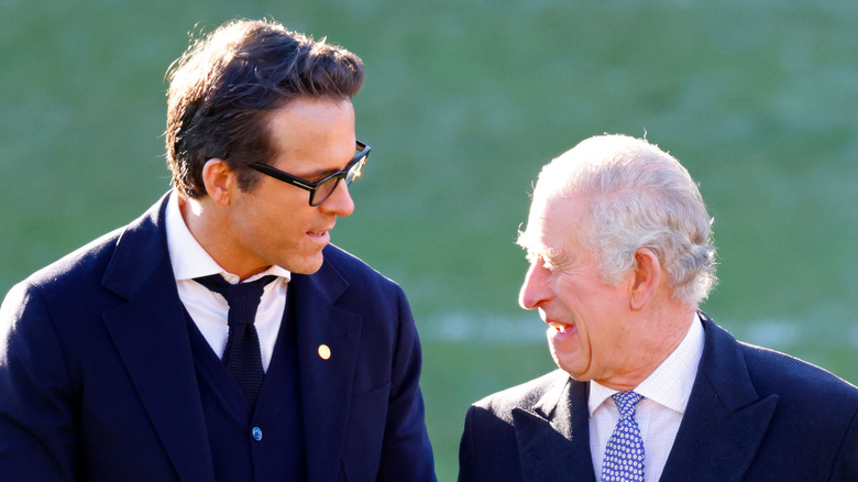Ryan Reynolds and King Charles
