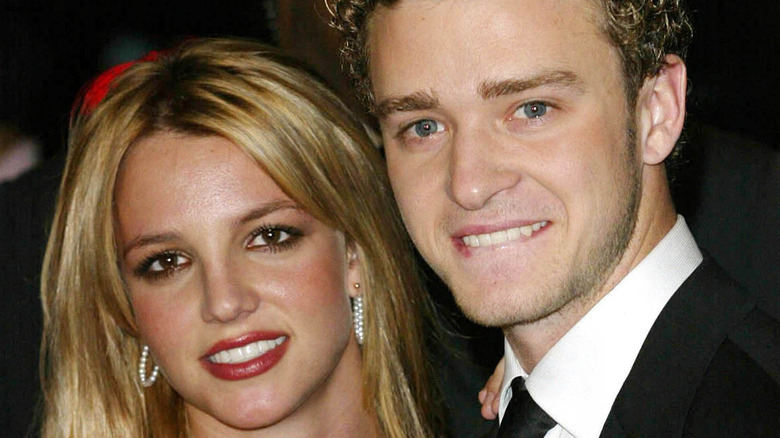 Justin Timberlake and Britney Spears at an event