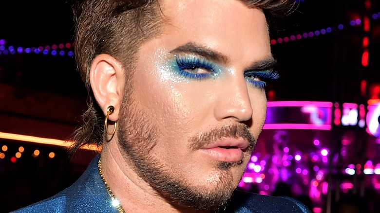 Adam Lambert posing