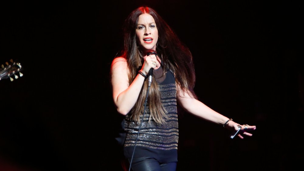Alanis Morisette performing