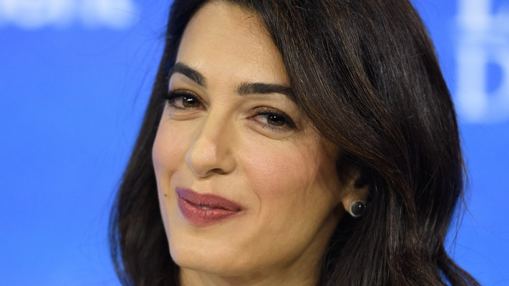 Amal Clooney smiling