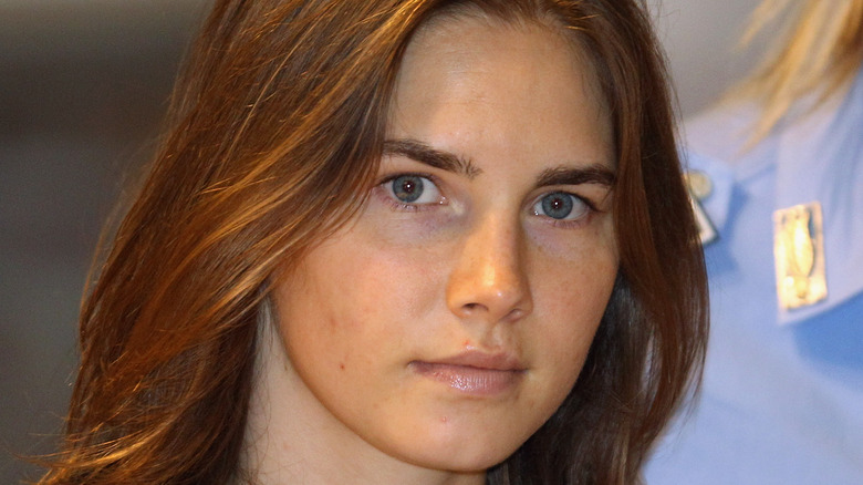 Amanda Knox appears at her trial