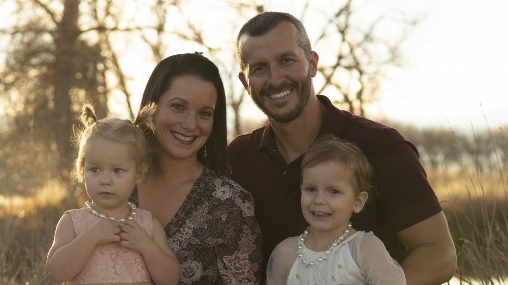 Chris Watts and Shanann Watts with their children, the subjects of American Murder: The Family Next Door