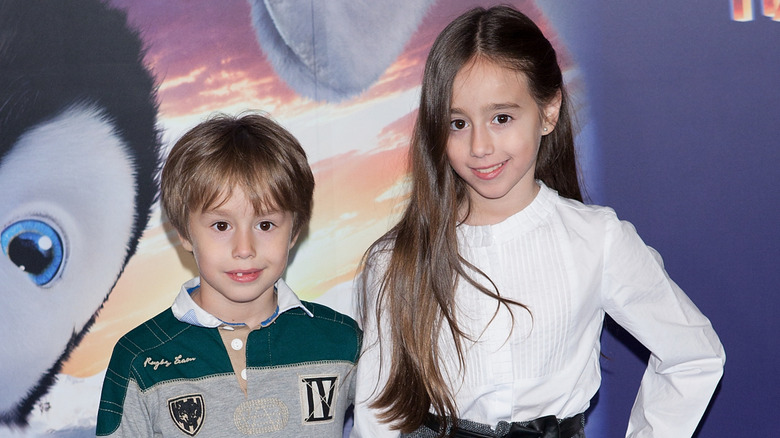 Young Priscilla Delgado posing at premiere