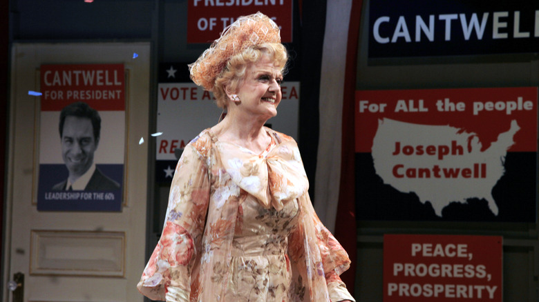 Angela Lansbury performing in The Best Man