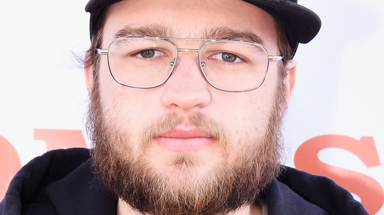 Angus T. Jones on the red carpet 