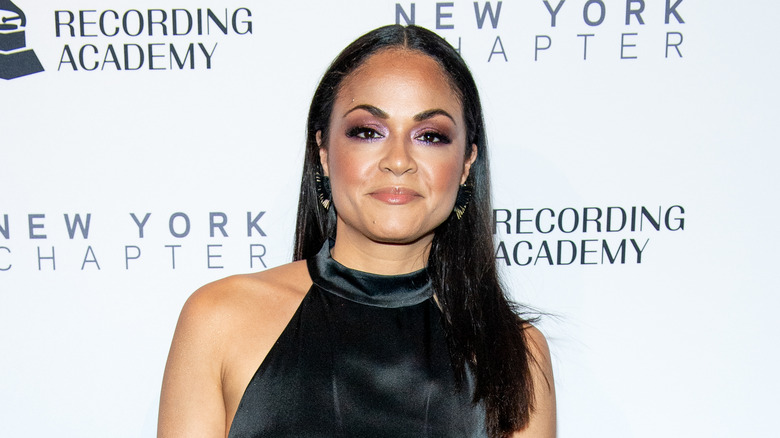 Karen Olivo posing at event