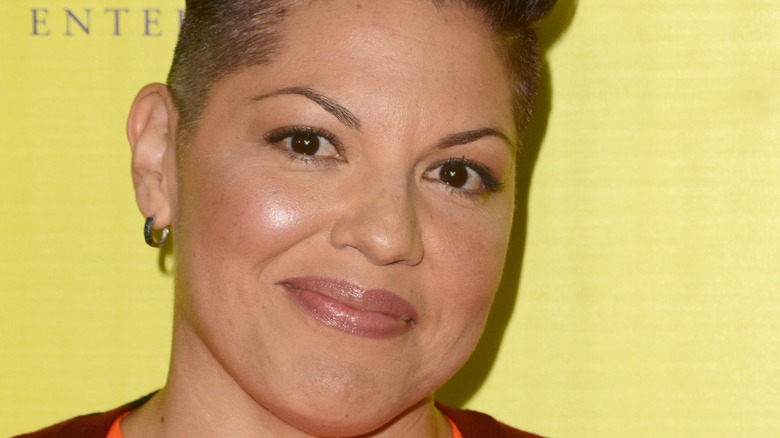 Sara Ramirez smiling