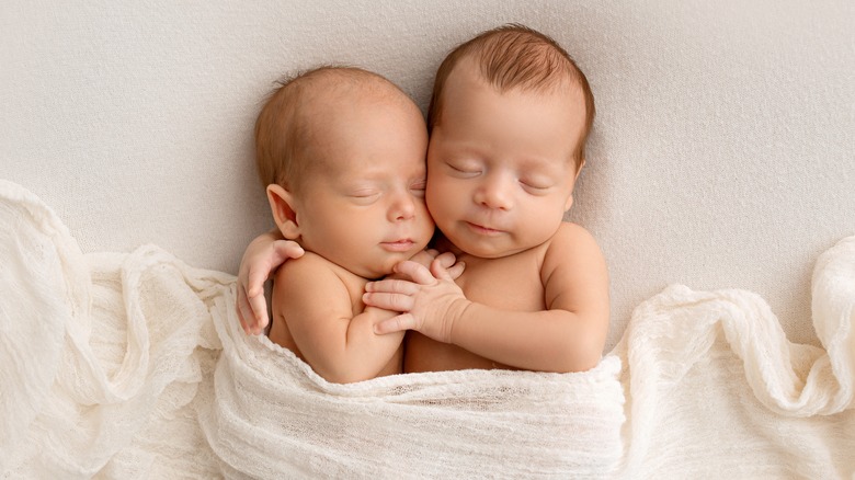 newborn twin boys