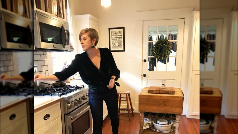 Erin and Ben Napier's kitchen