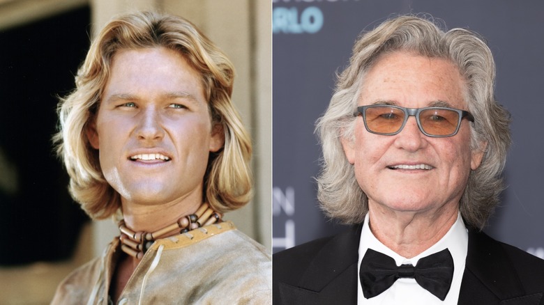 Kurt Russell on set in 1976 & at the 2026 Monte-Carlo Television Festival