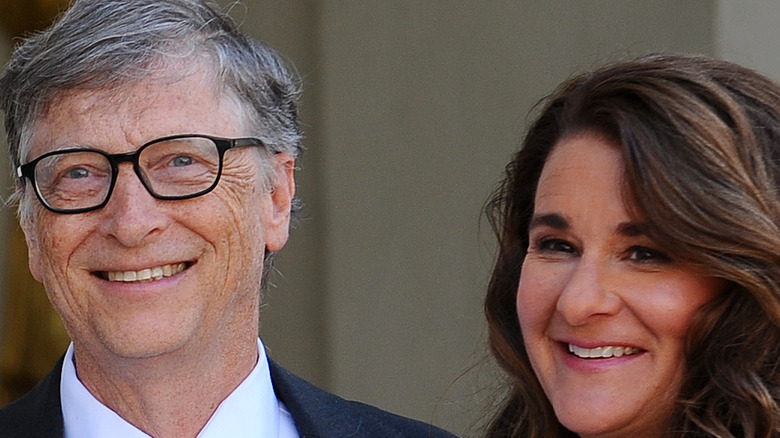 Bill and Melina Gates in France 