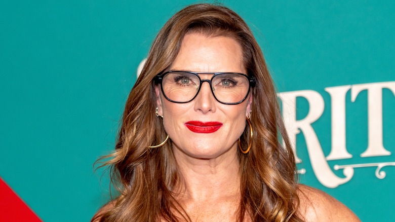 Brooke Shields on the red carpet 