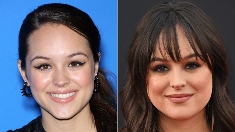 Hayley Orrantia in 2013 and 2025
