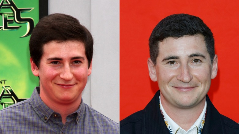 Sam Lerner in 2014 and 2025