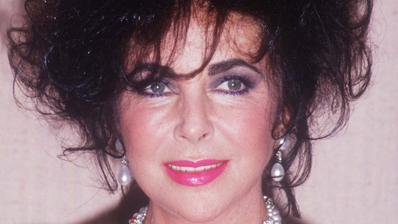 Elizabeth Taylor smiling