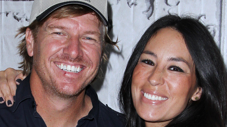 Chip and Joanna Gaines smiling