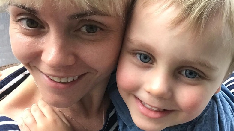 Christina Ricci selfie with son Freddie