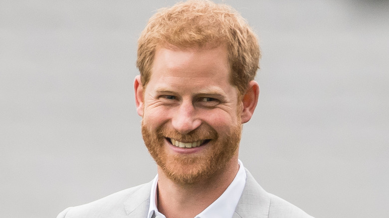 Prince Harry laughing 