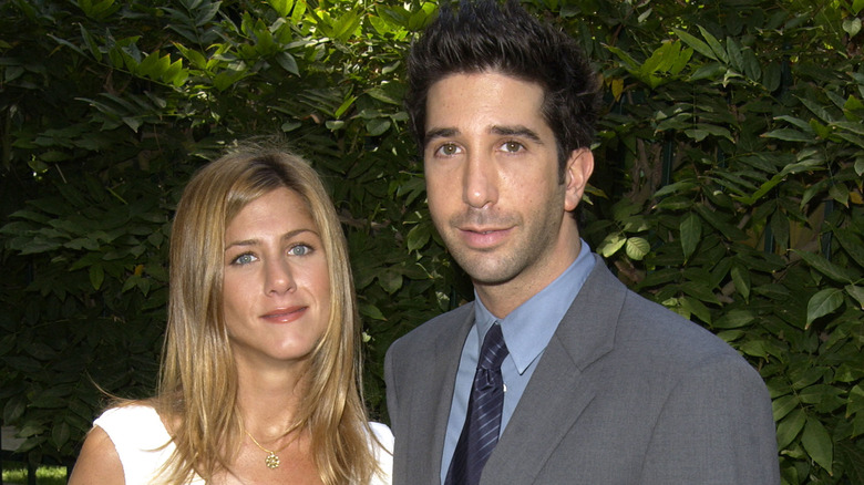 Jennifer Aniston and David Schwimmer
