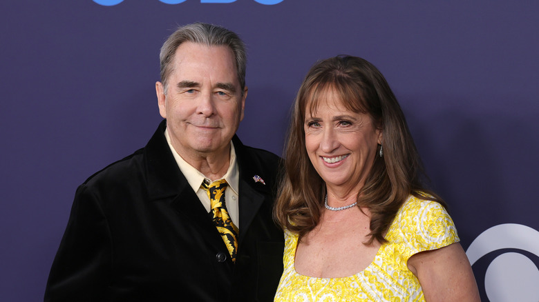 Beau Bridges smiling with his wife Wendy Bridges in 2026.