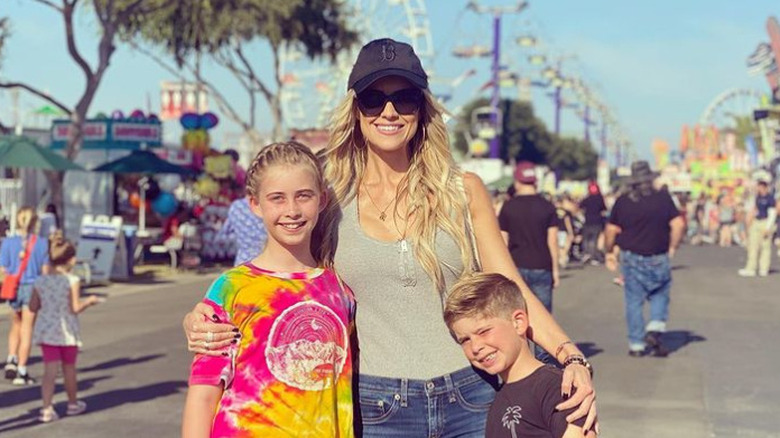 Christina Haack with her kids 