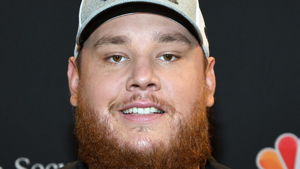 Luke Combs smiling