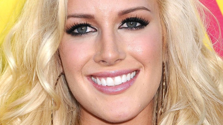 Heidi Montag smiling for a picture