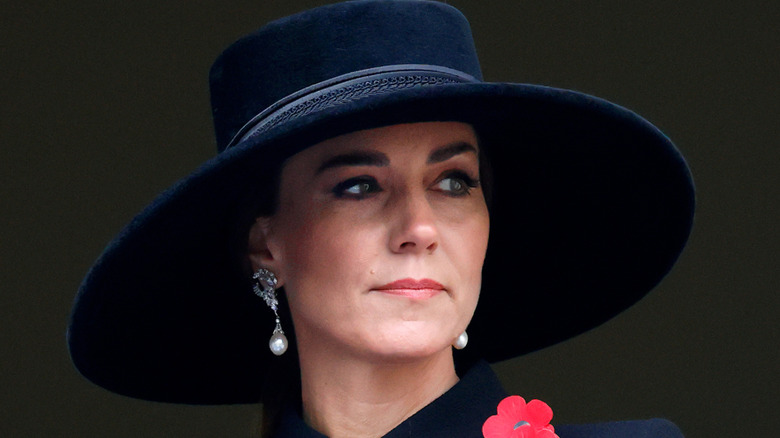 Kate Middle at the National Service Of Remembrance.