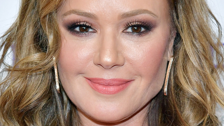 Leah Remini on the red carpet