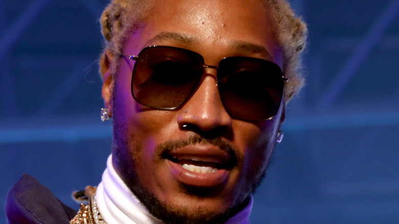 Future with sunglasses on