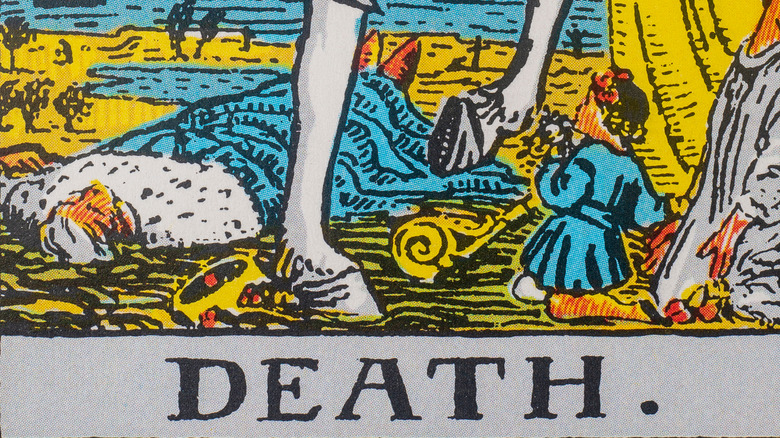 Death tarot card 