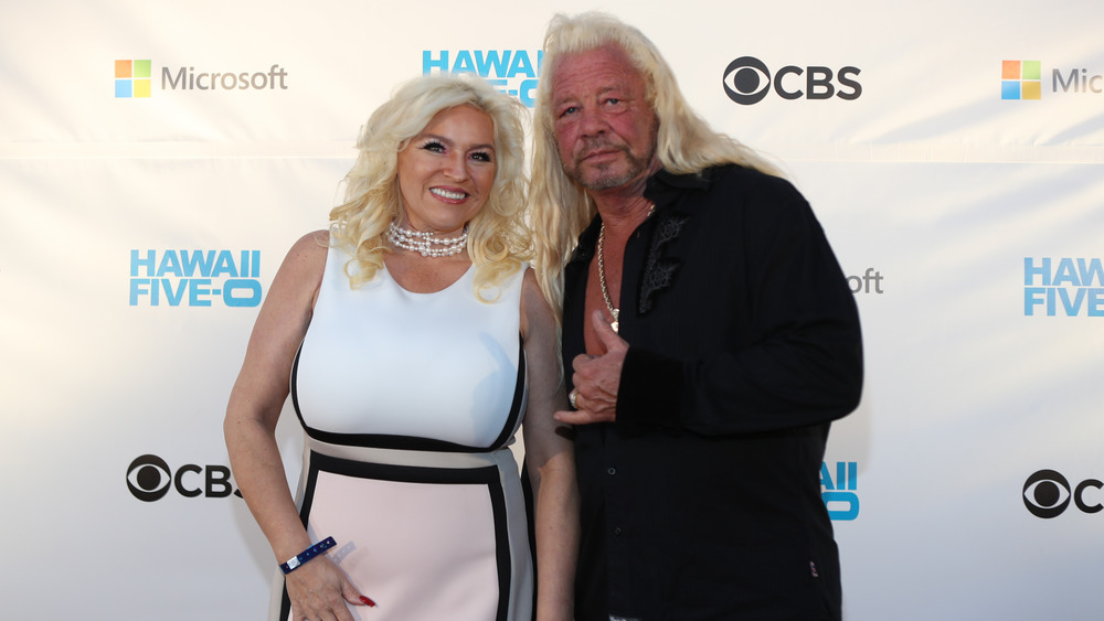 Dog the Bounty Hunter with his wife 