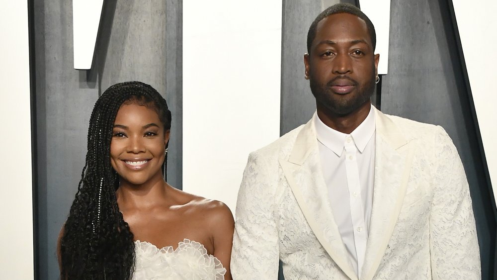 Dwayne Wade and his wife Gabrielle Union