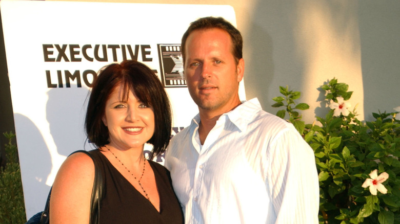 Tina Yothers posing with husband Robert Kaiser at a benefit event