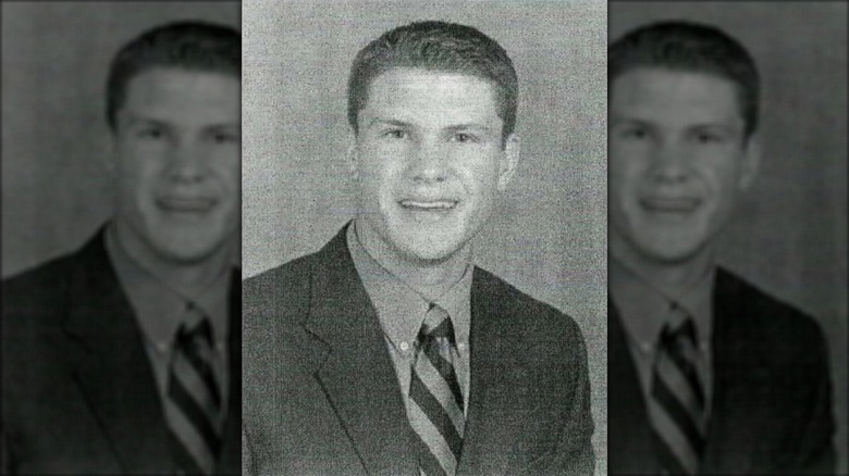 Pete Hegseth's 2003 graduation photo