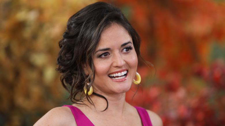 Hallmark star Danica McKellar smiling