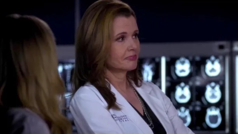 Geena Davis guest starring on "Grey's Anatomy"